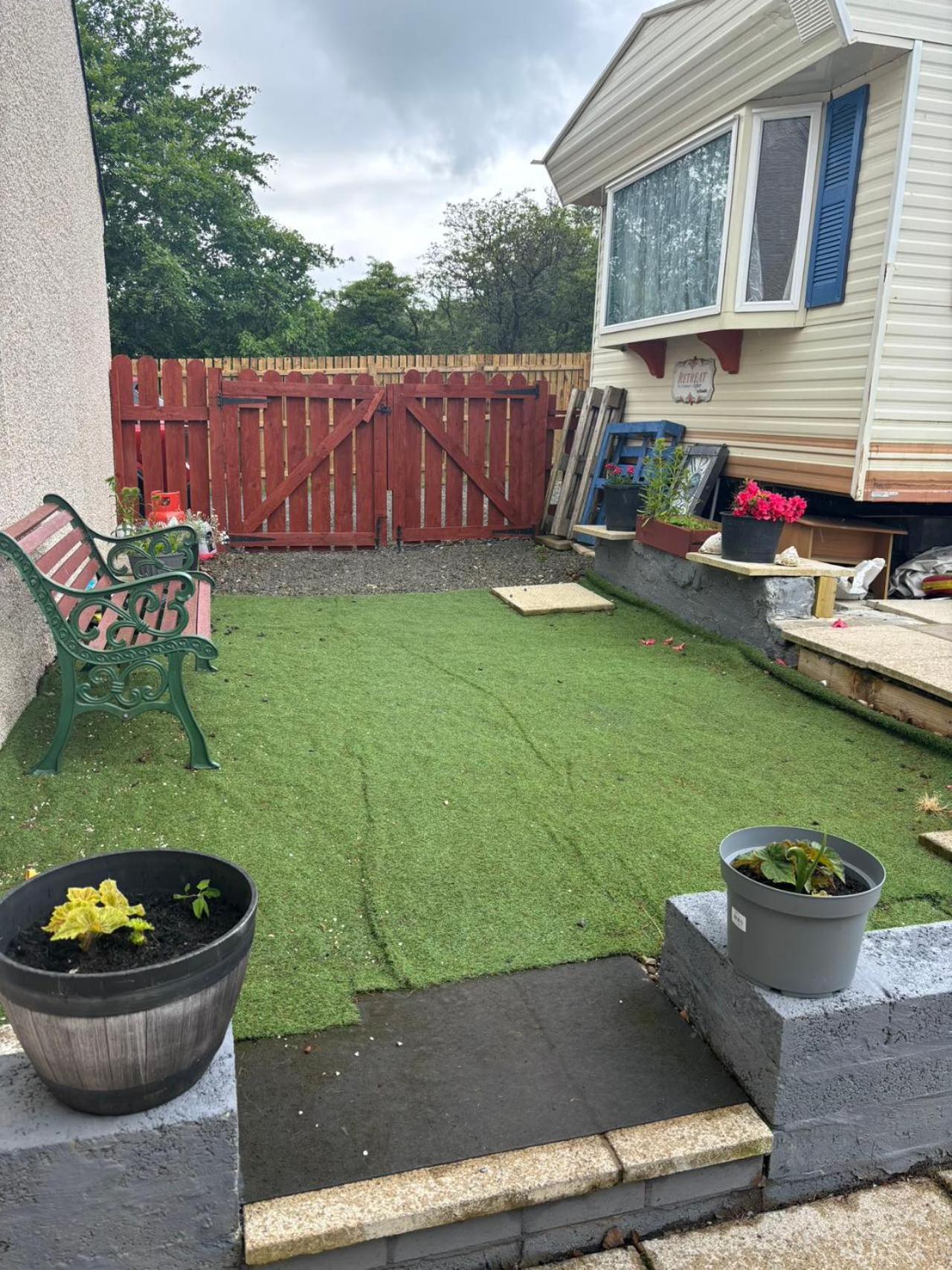 2 Bedroom Static Caravan Muirkirk Esterno foto